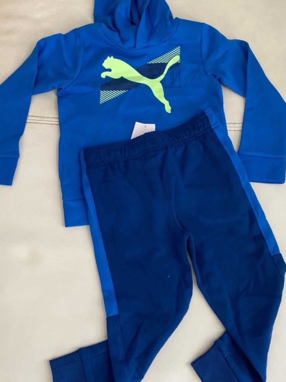 Puma active pants top hoodie set 6256
